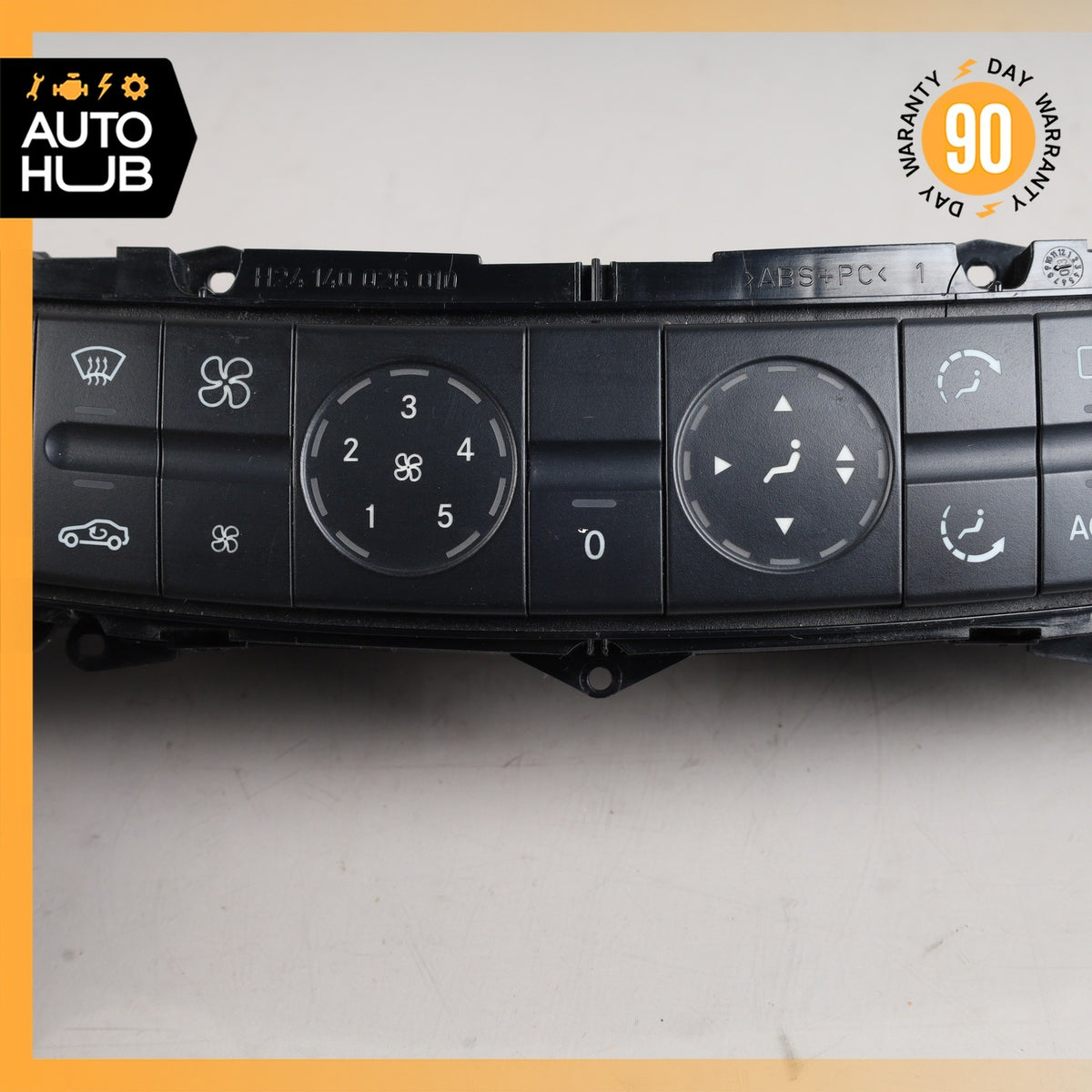 03-05 Mercedes W211 E320 E550 E55 Front A/C Heater Climate Control Switch OEM - photo 3