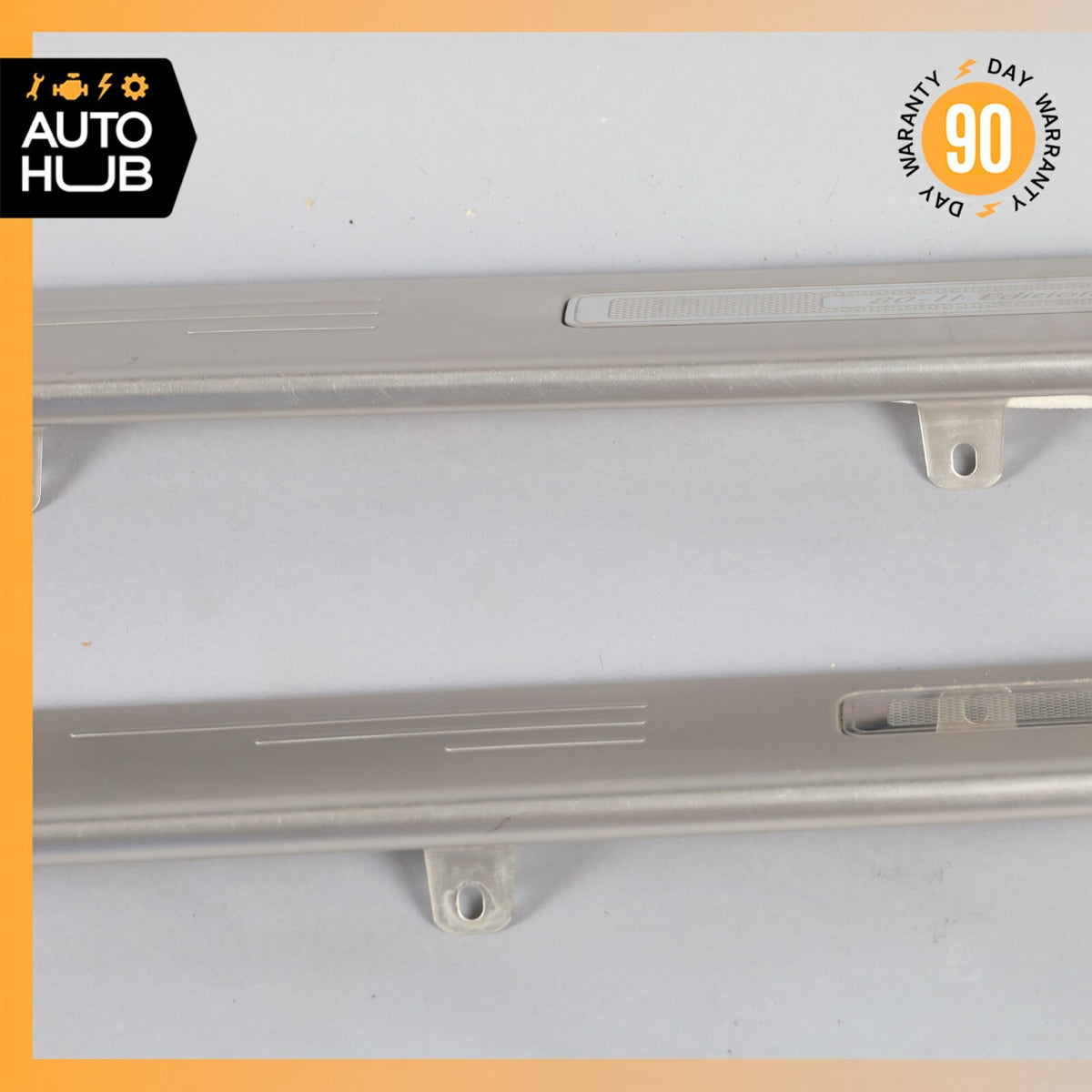 Bentley Continental GTC Left & Right Side Outer Door Step Sill Sills OEM 59k - photo 11