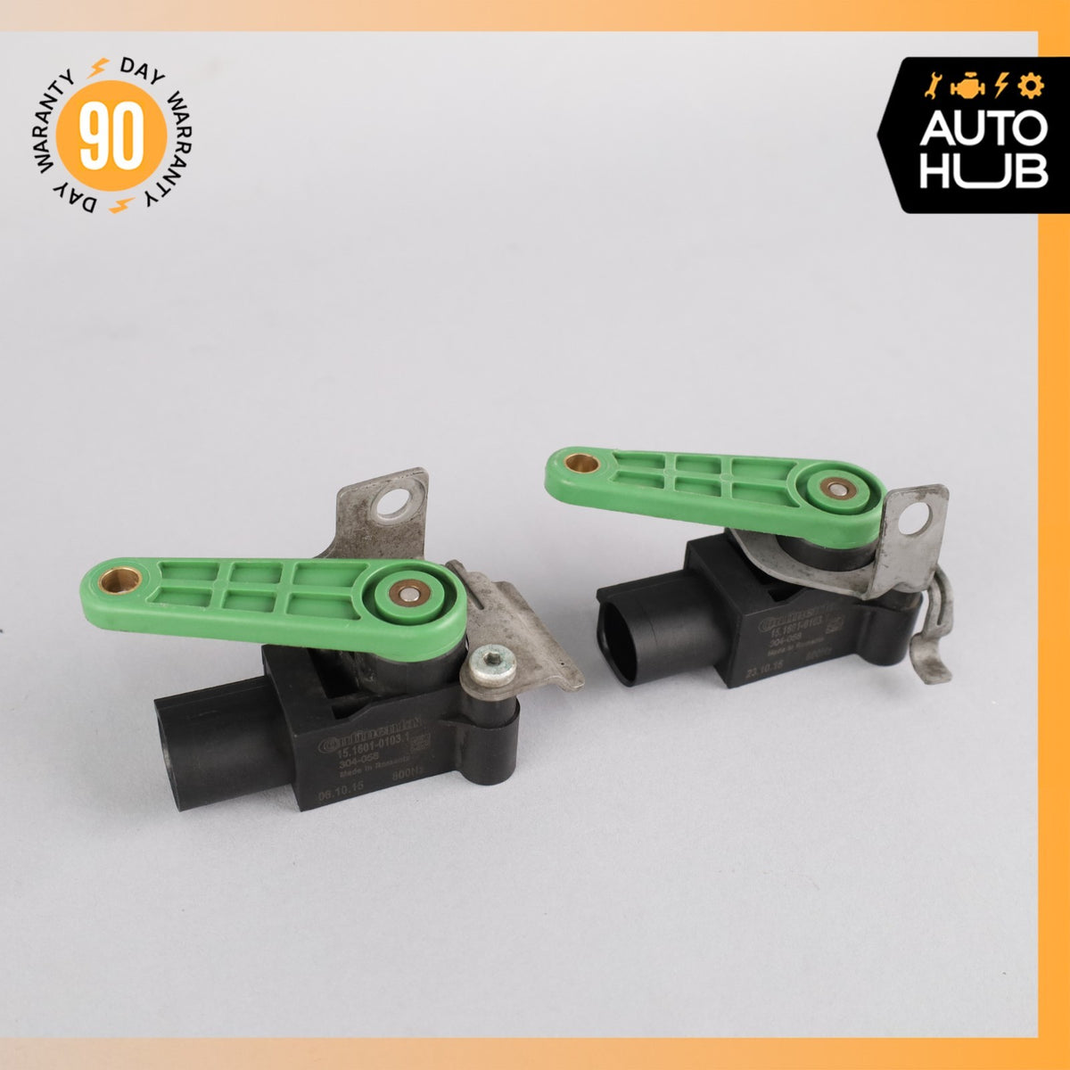 11-18 Porsche Cayenne GTS 958 Front Suspension Level Sensor Link Rod Set OEM - photo 1