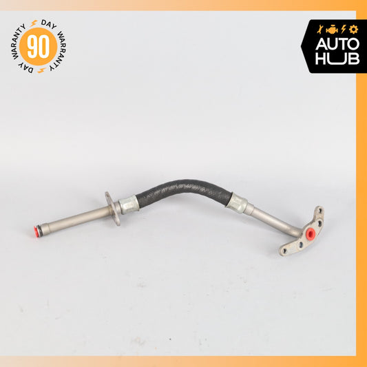 Mercedes W222 S550 CLS550 E550 CL550 Turbocharger Return Oil Line Left Side OEM - photo 1
