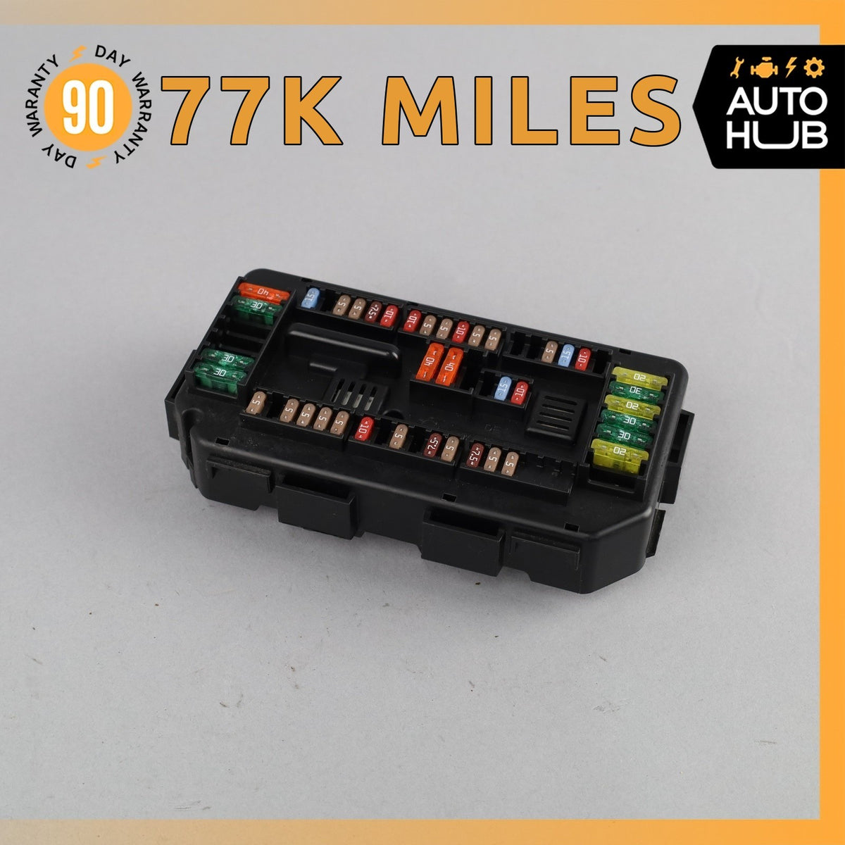 BMW F32 428i 430i Coupe Front Distribution Relay Junction Fuse Box OEM - photo 1