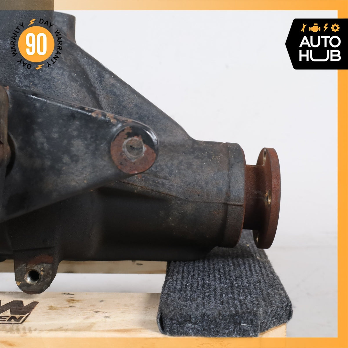 00-04 Aston Martin DB7 Vantage Auto Rear Differential Diff Axle Carrier 3.06 38k - photo 6