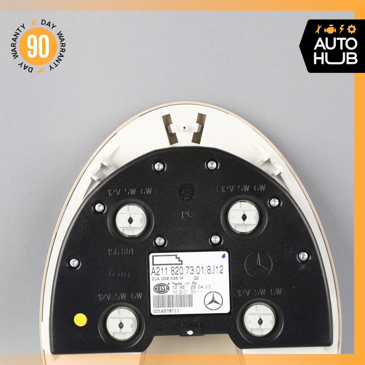 06-11 Mercedes W219 CLS550 E350 CLS500 Rear Overhead Dome Light 2118207301 OEM - photo 8