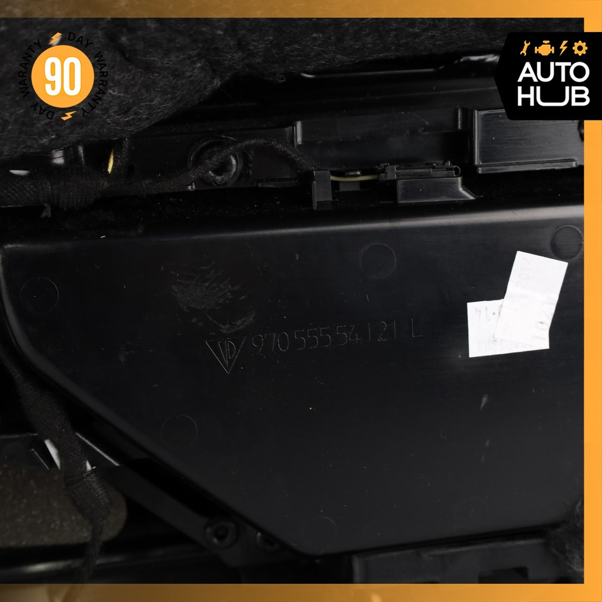 10-16 Porsche Panamera 970 Front Left Interior Door Panel Black OEM 51k - photo 21