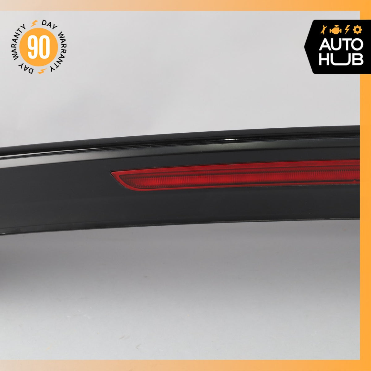19-23 Porsche Cayenne 9Y0 Trunk Lid Molding Trim Spoiler Wing w/ Light OEM - photo 3