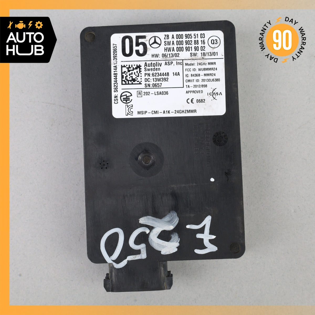Mercedes W212 E250 ML550 ML350 Radar Blind Spot Module Sensor OEM - photo 7
