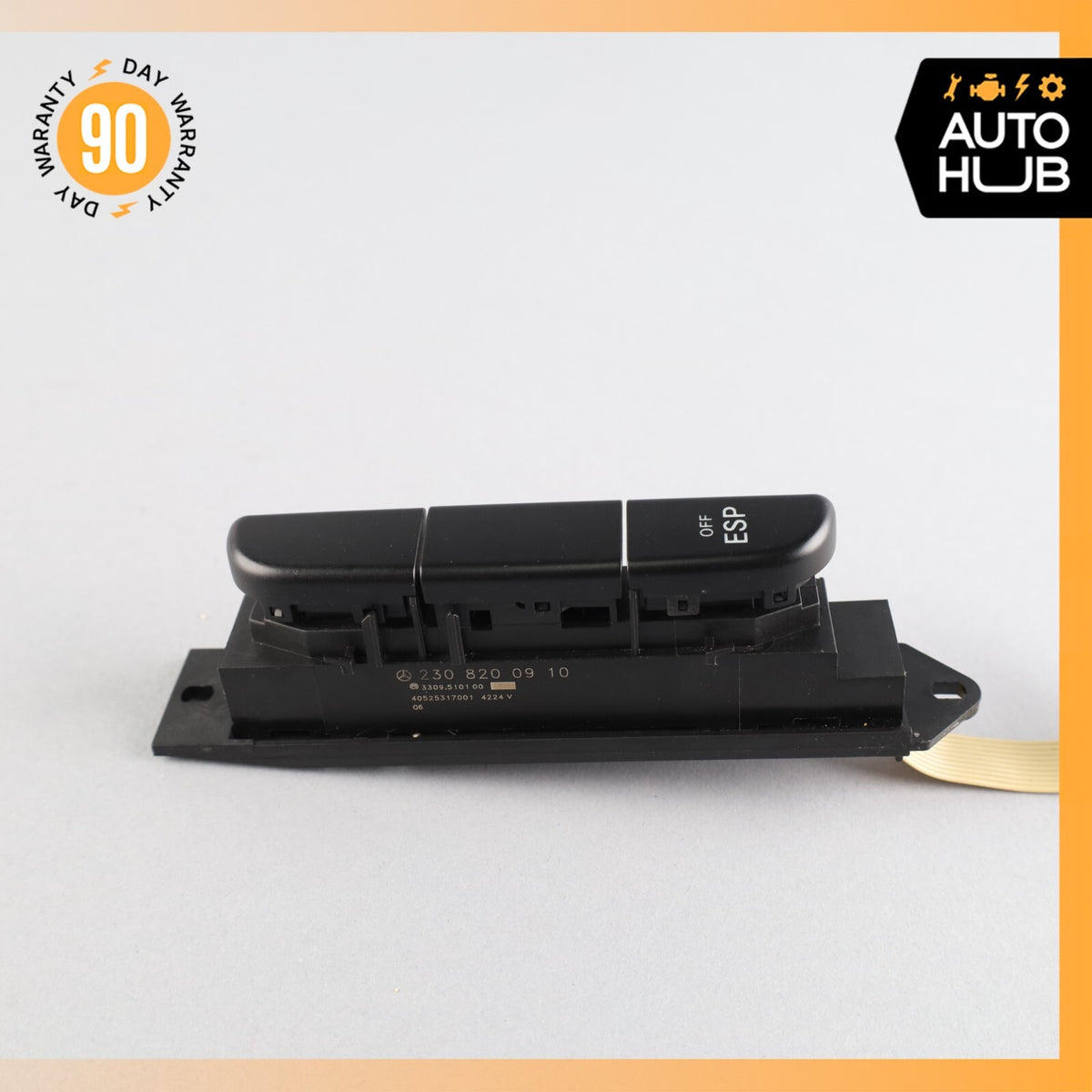 Mercedes R230 SL500 SL55 AMG Center Console ESP Switch Control Button OEM - photo 4