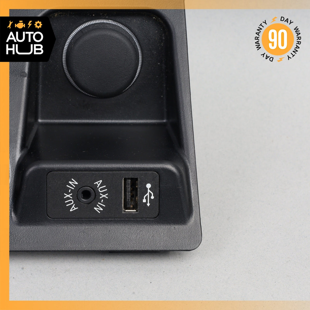 14-18 BMW F15 X5 Center Console Power Outlet Lighter AUX USB Socket w/ Trim OEM - photo 3