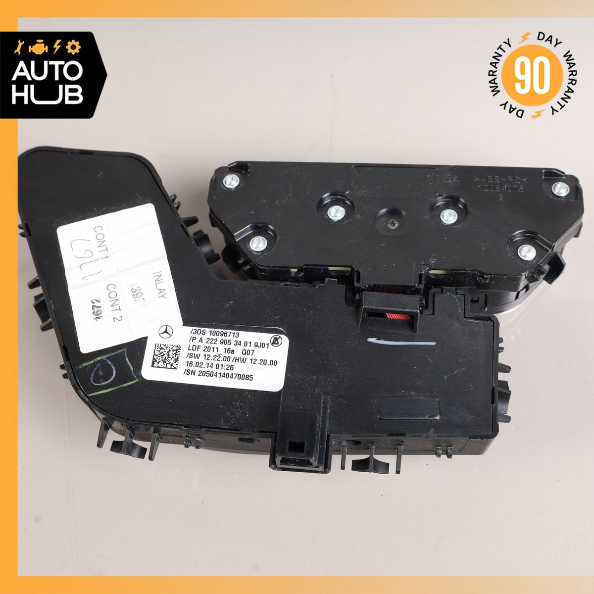 14-20 Mercedes W222 S550 S600 Rear Right Side Seat Control Memory Switch OEM - photo 12
