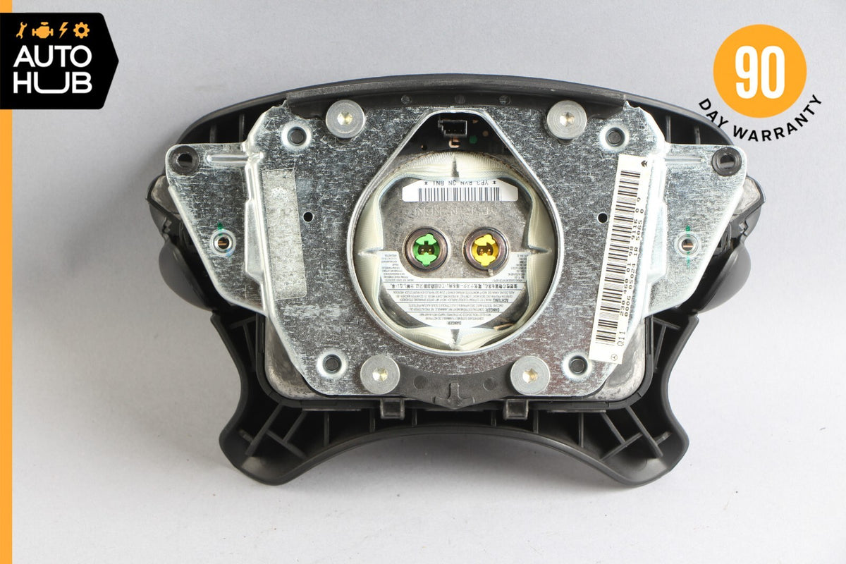 Mercedes R230 SL500 SL55 AMG CLK500 E350 Steering Wheel Airbag Air Bag Black OEM - photo 8