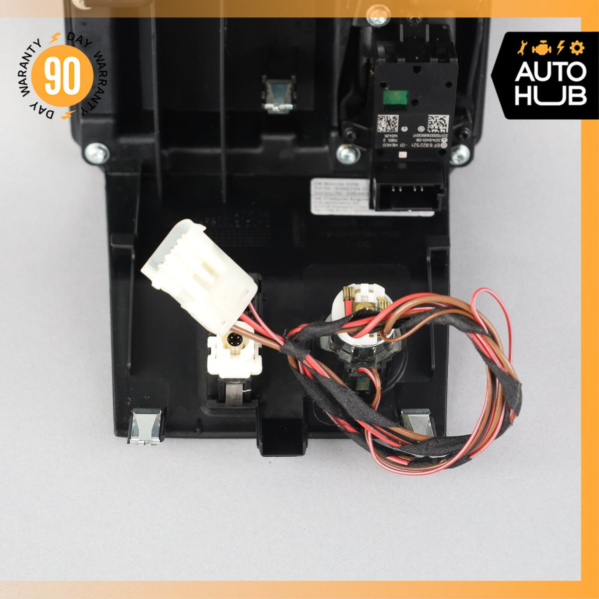 BMW i3 I01 Hybrid Center Console Parking Switch Socket w/ Cover OEM - photo 8