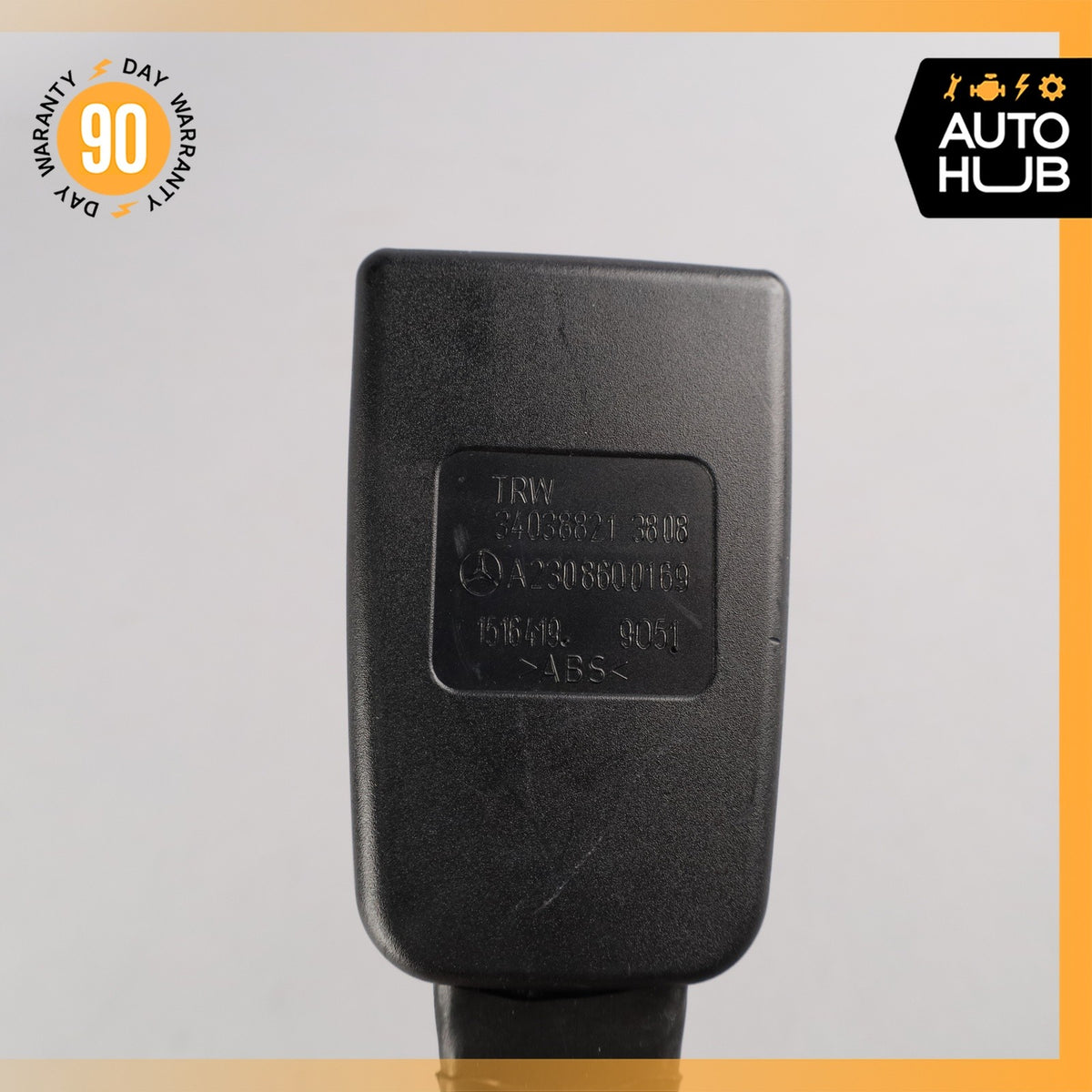 07-12 Mercedes R230 SL550 SL500 Front Left or Right Seat Belt Buckle OEM - photo 8