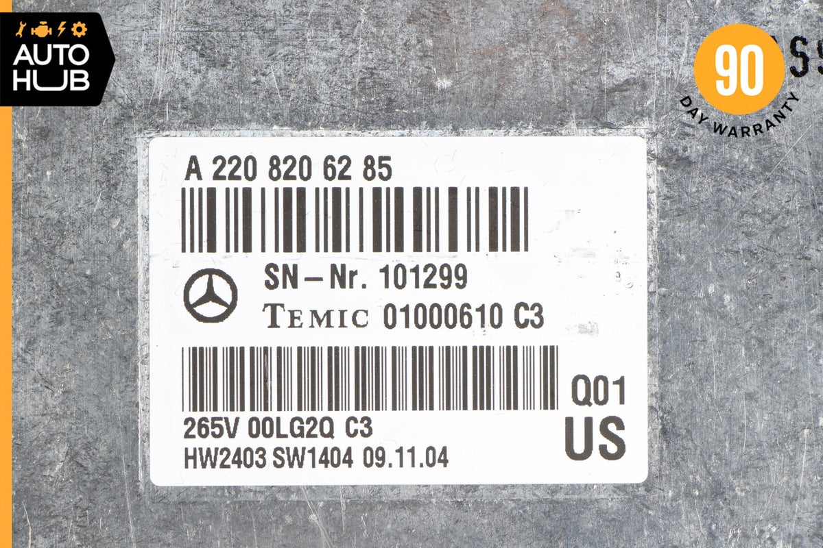 03-06 Mercedes R230 SL600 SL55 AMG Voice Control Module 2208206285 OEM - photo 8