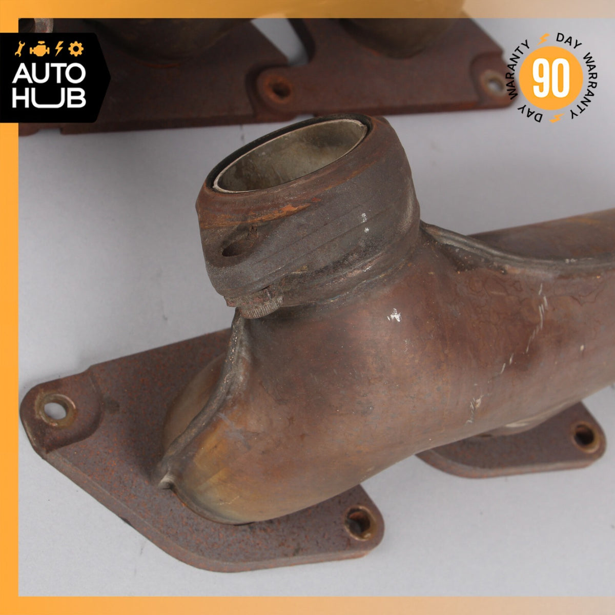 06-11 Mercedes W251 R350 ML350 M272 Right & Left Exhaust Manifold Header Set OEM - photo 4