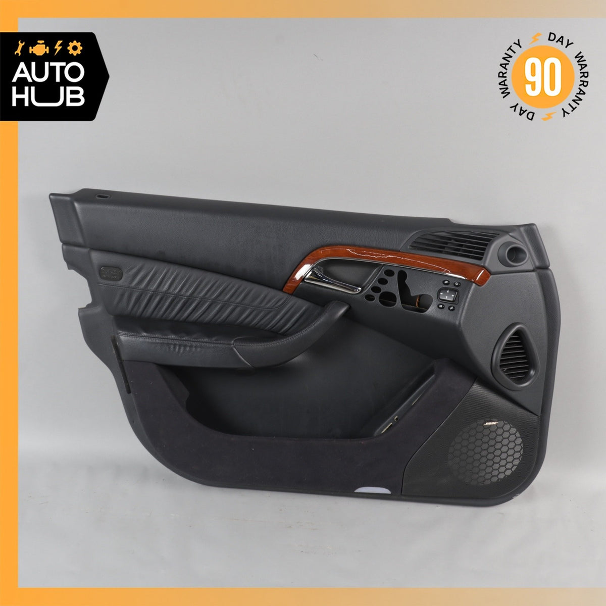 00-06 Mercedes W220 S350 S500 Interior Door Panel Front Left Side OEM - photo 1
