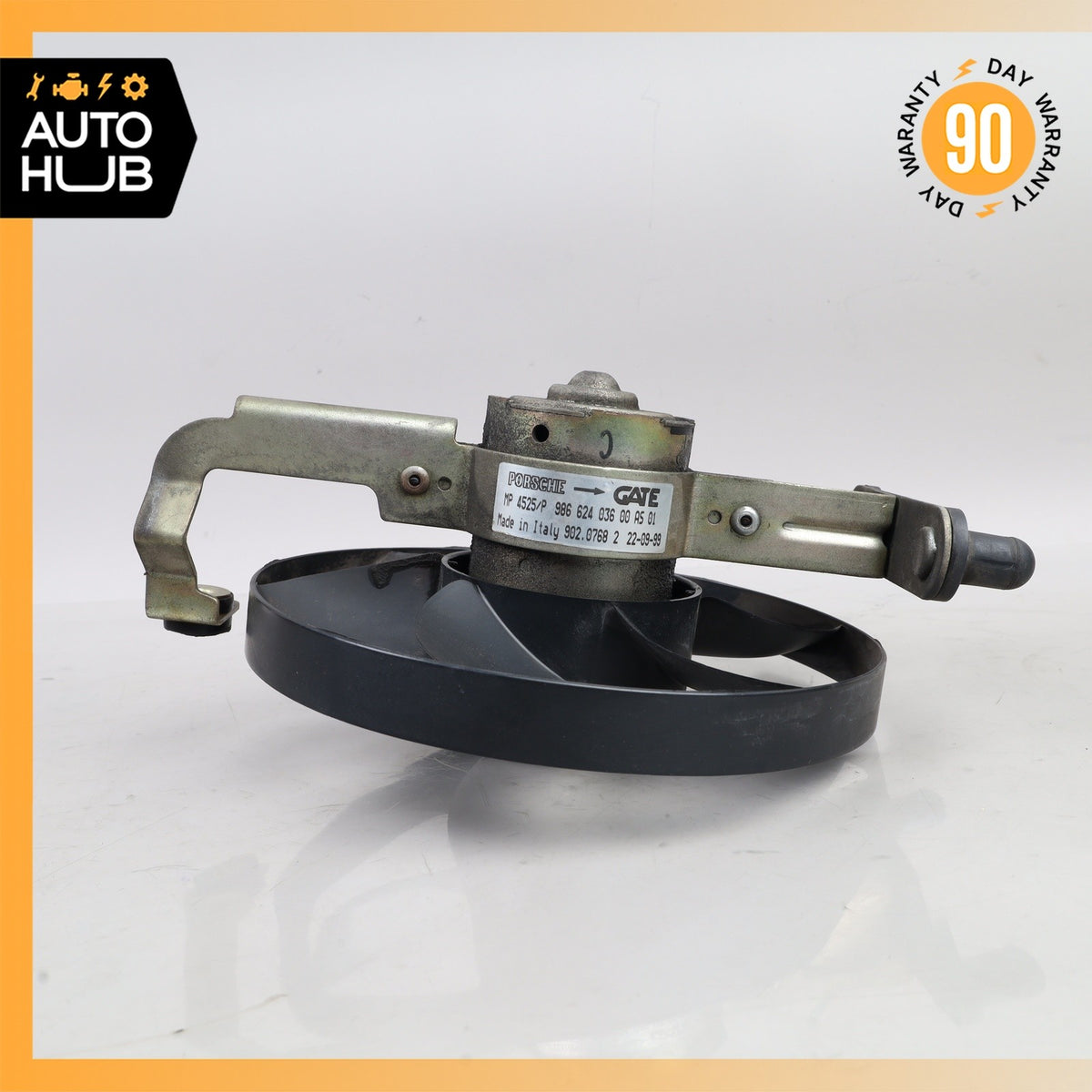 Porsche Boxster 986 Engine Radiator Cooling Fan Motor 98662403600 OEM - photo 3