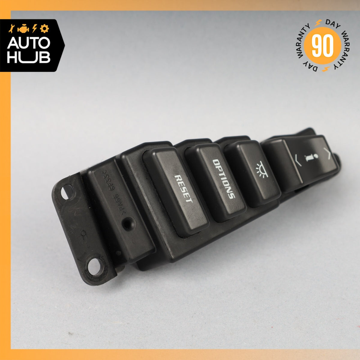 04-09 Cadillac XLR Information Display Switch Button 15251160 OEM - photo 5