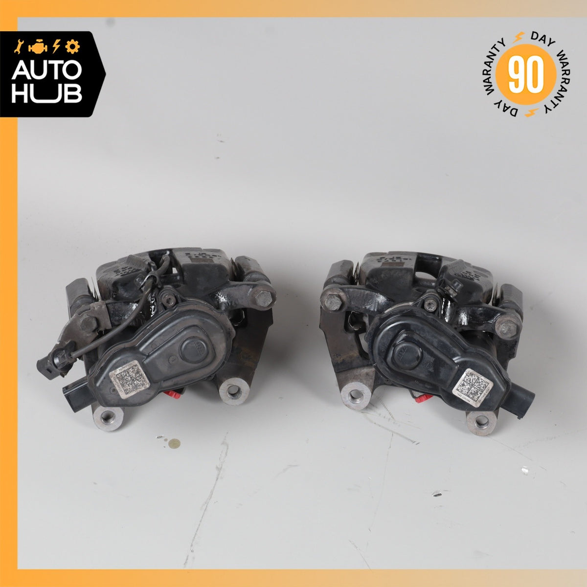 12-18 Audi C7 S6 A6 A7 Rear Brake Caliper Calipers Set w/Actuator OEM 58k - photo 5