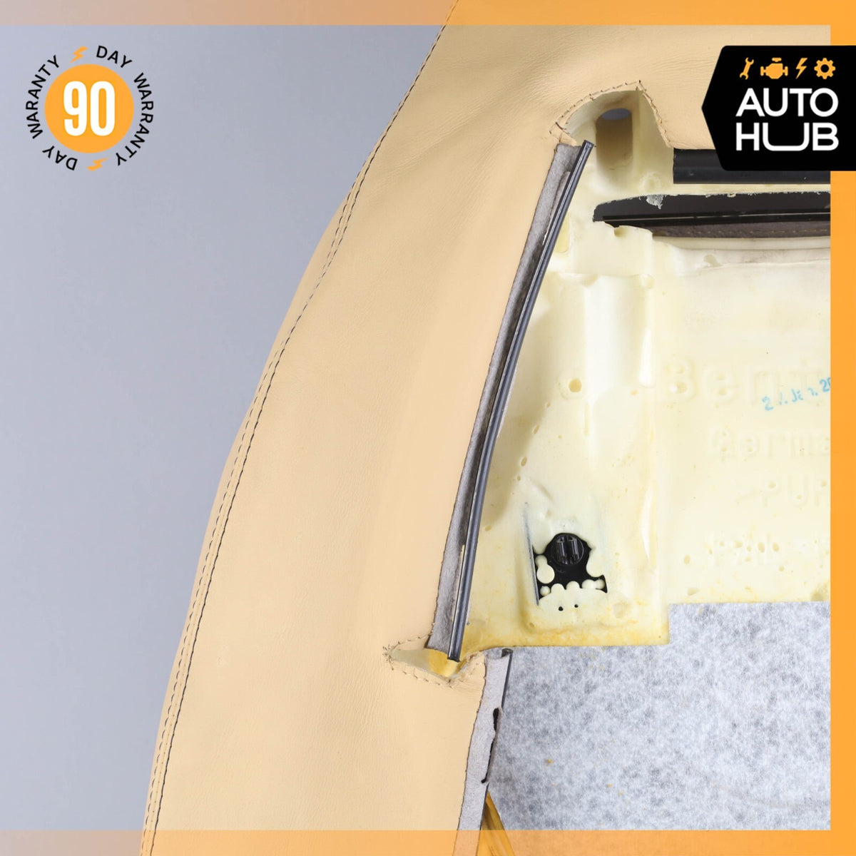 12-15 Bentley Continental GTC Front Right Side Seat Upper Back Cushion OEM 71k - photo 14