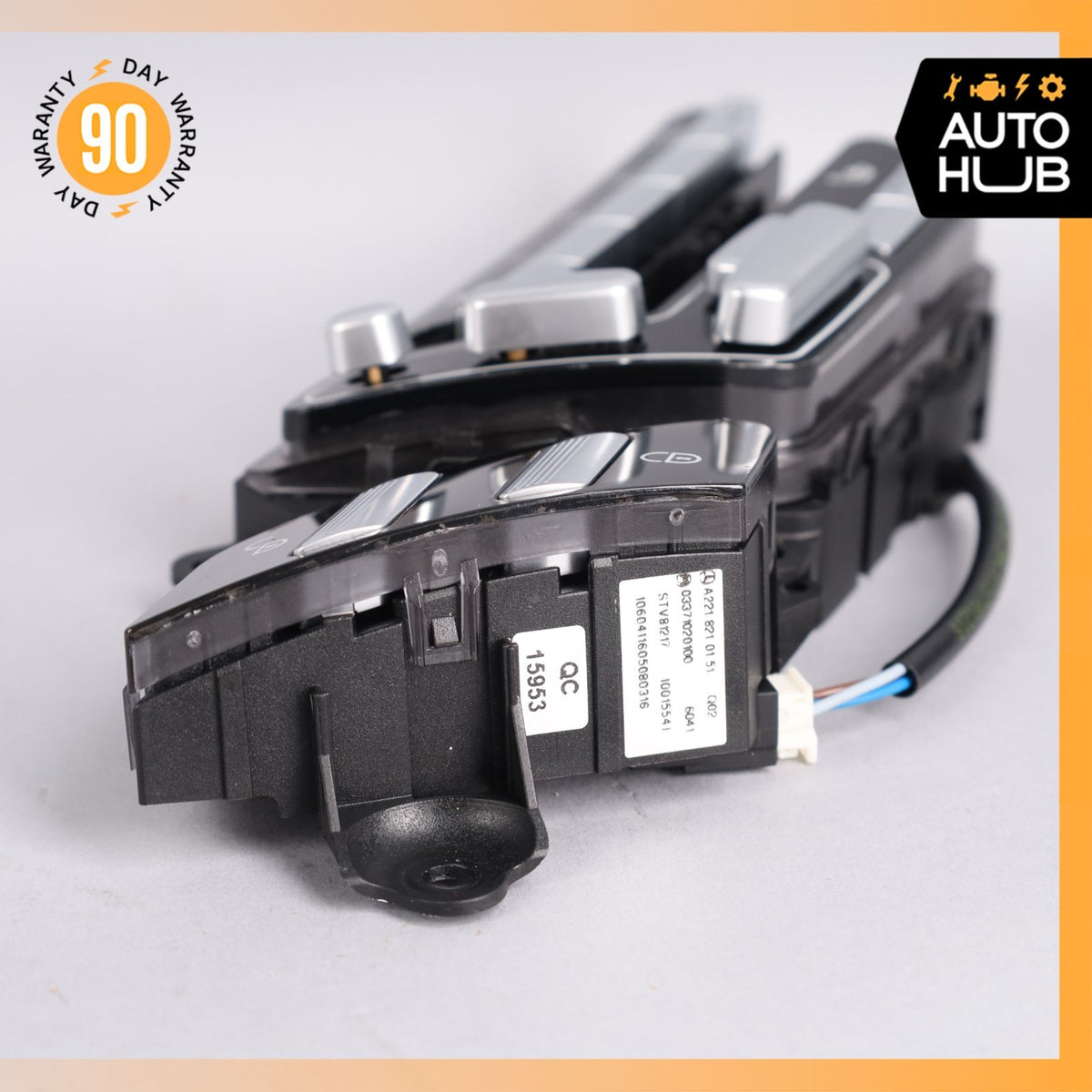 07-14 Mercedes W221 S550 CL550 Front Left Driver Seat Control Memory Switch OEM - photo 6