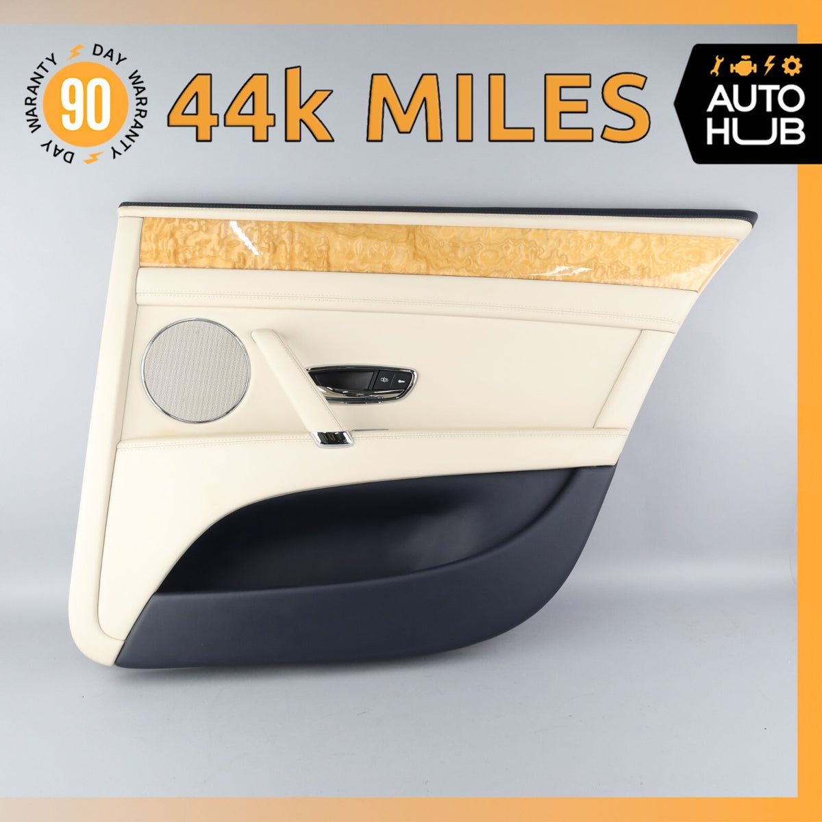 14-18 Bentley Flying Spur Rear Right Passenger Side Interior Door Panel OEM 44k - photo 1
