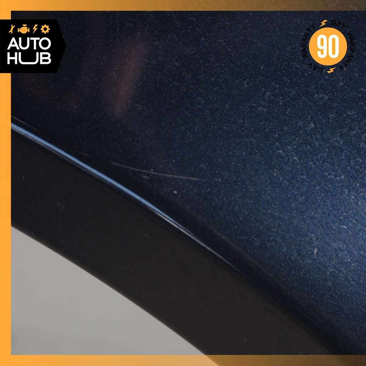 04-10 BMW E60 550i 528i Front Right Passenger Side Fender Panel Black OEM - photo 10