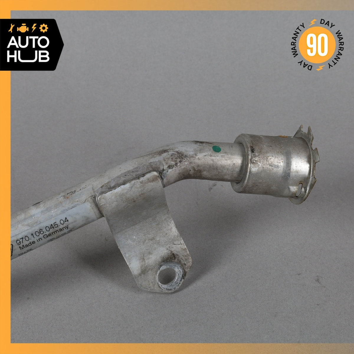 Porsche Panamera 970 Engine Coolant Hose Pipe Line 97010604504 OEM - photo 2