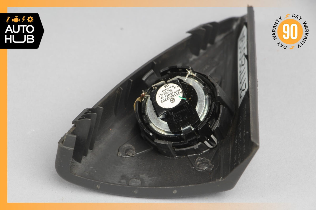 03-06 Mercedes W211 E500 E55 Tweeter Speaker Cover Left Driver Side Black OEM - photo 7