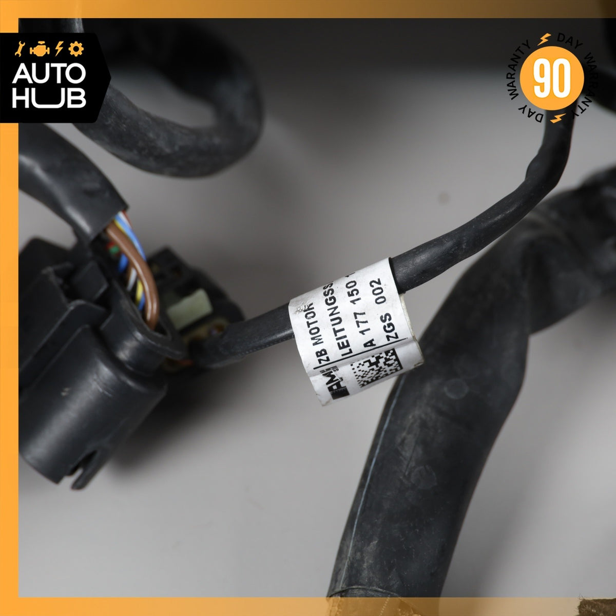 16-18 Mercedes W205 C63 AMG Engine Motor Cable Wire Harness OEM - photo 21