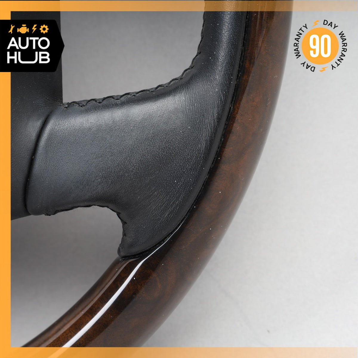03-10 Bentley Continental GTC Speed GT  Driver Steering Wheel Wood OEM - photo 17