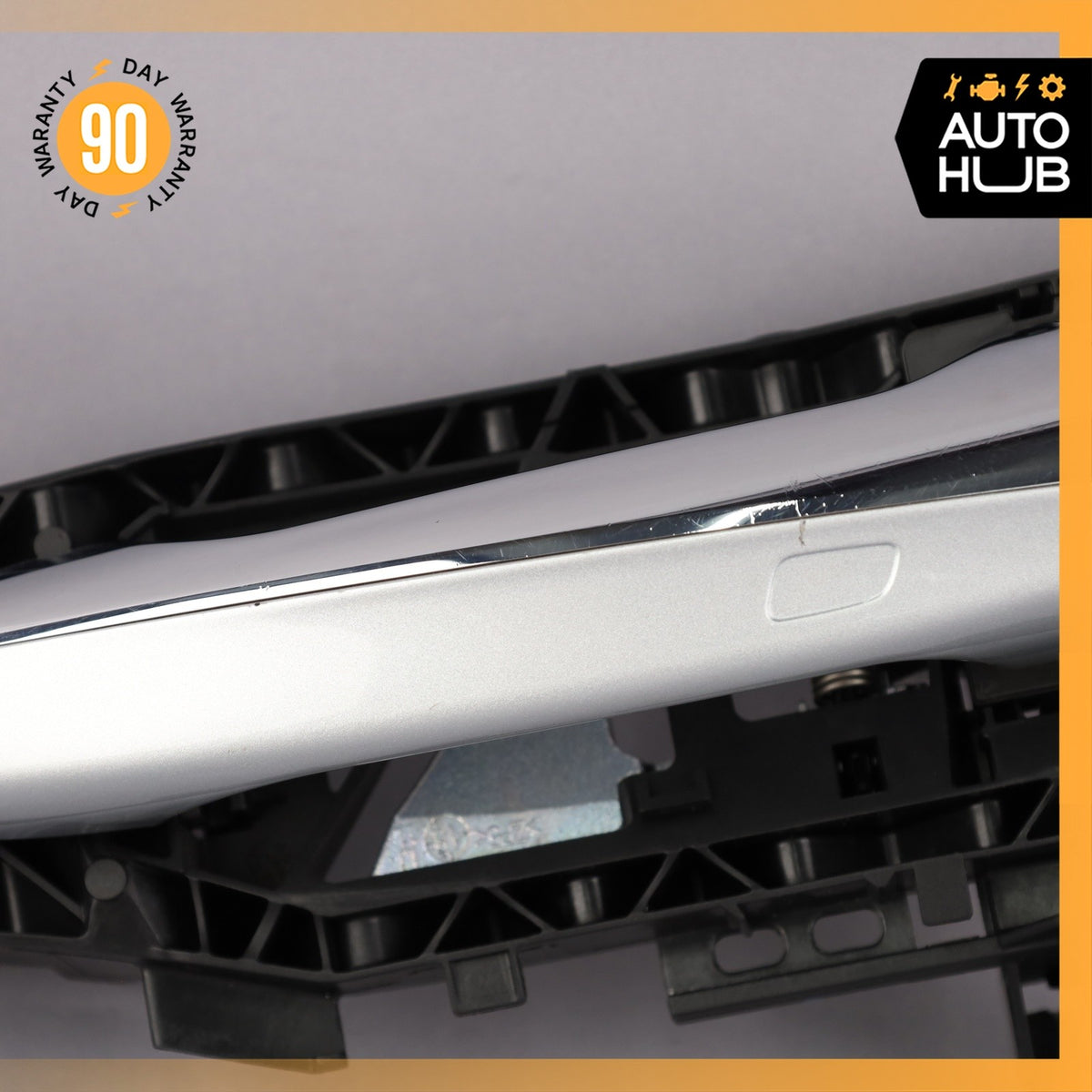 Mercedes W213 E300 E350 Front Left Exterior Door Handle Keyless Go Silver OEM - photo 3