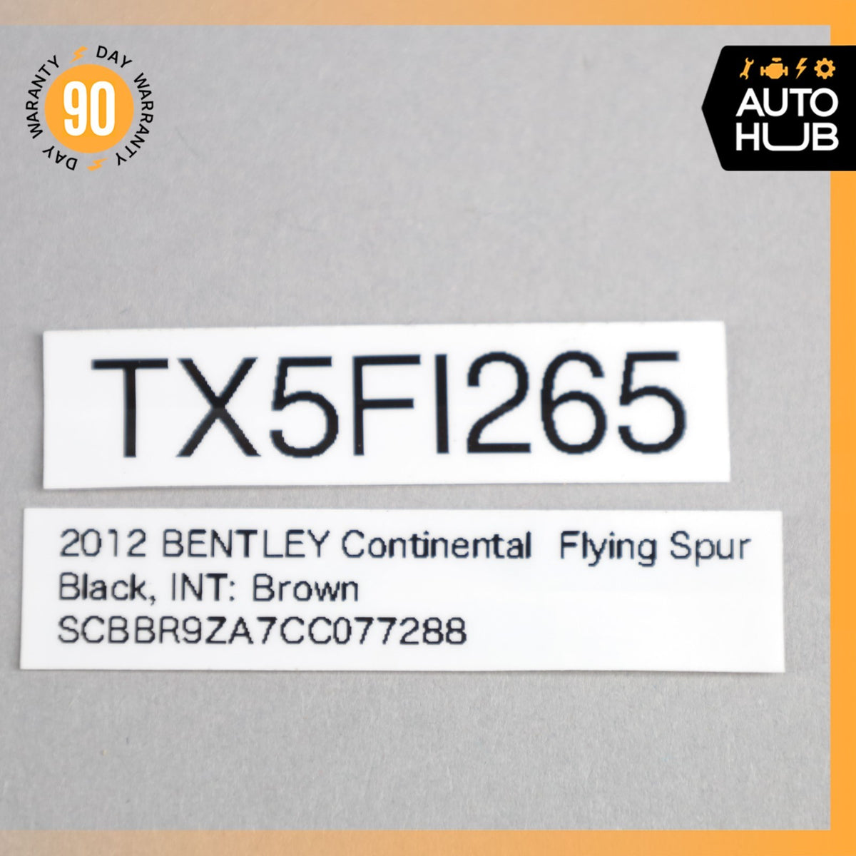 03-18 Bentley Continental Flying Spur GTC GT Ignition Coil OEM - photo 7