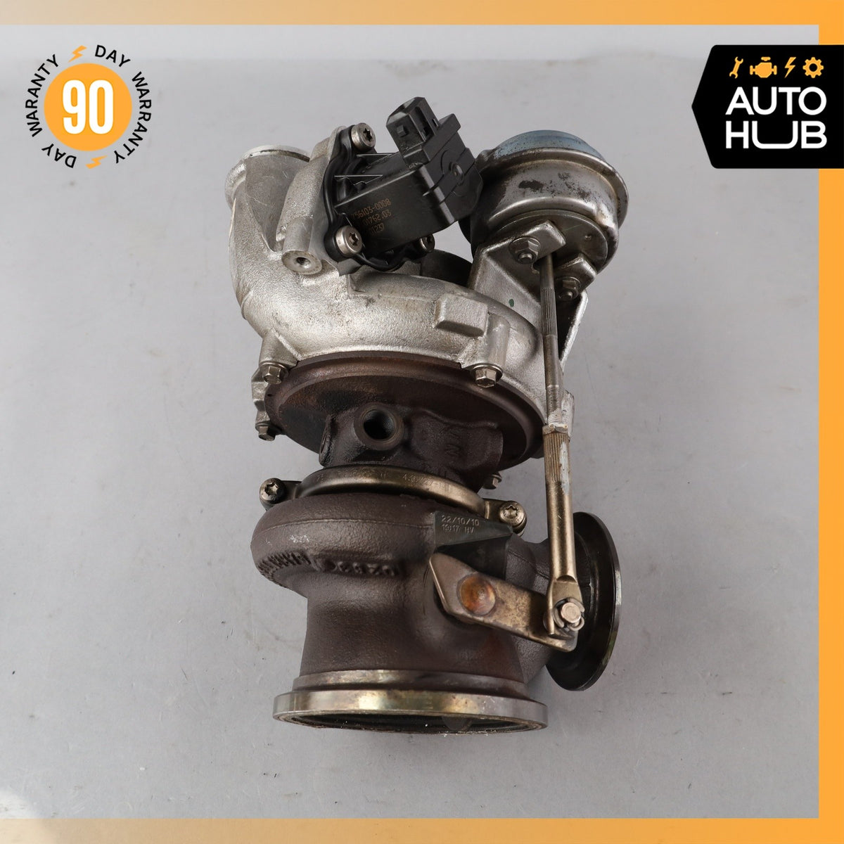 08-17 BMW E70 X5 550i 650i 750i N63 Right or Left Side Turbocharger Garrett OEM - photo 7