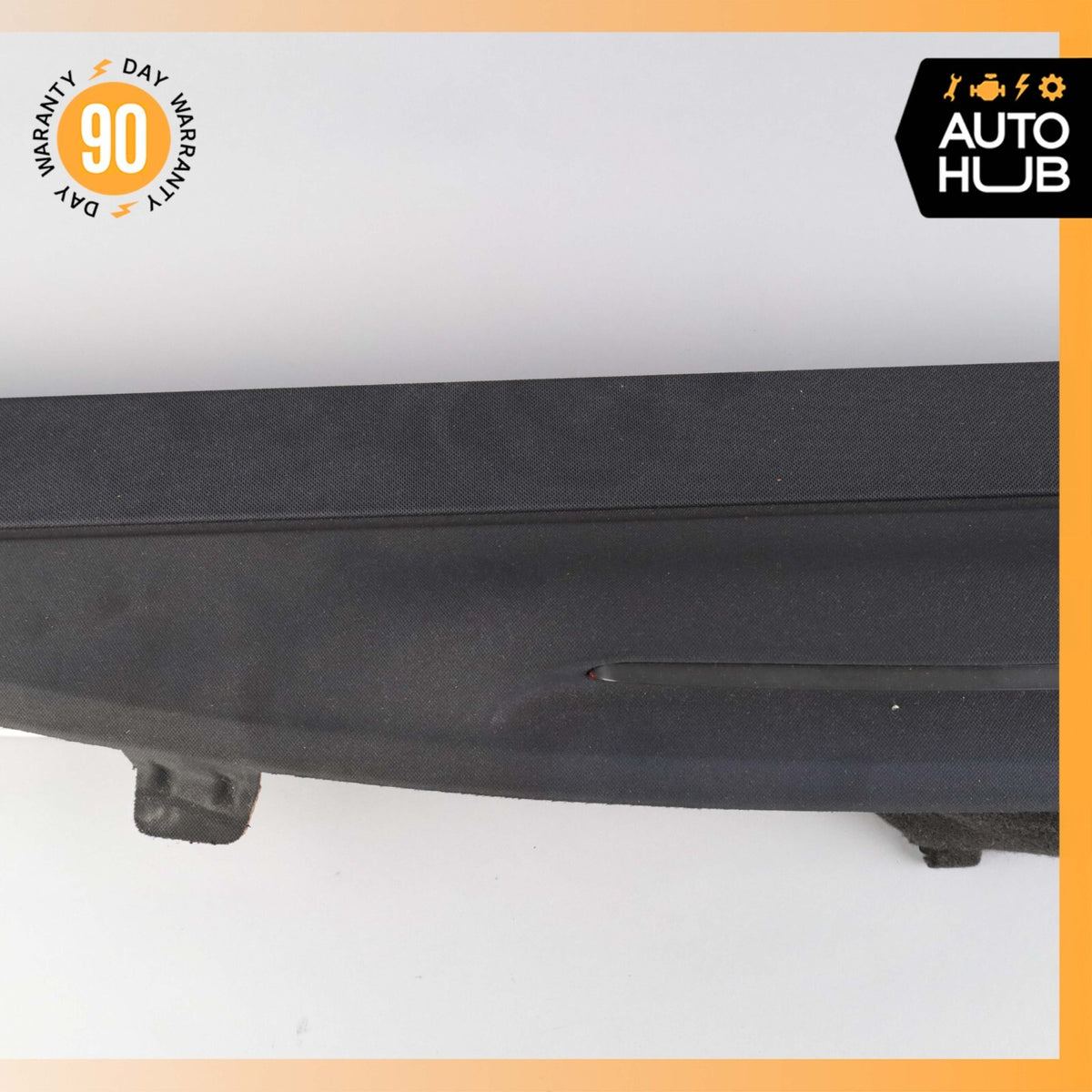 10-13 Mercedes W221 S550 Rear Window Sun Shade Screen Roller Blind w/ Trim OEM - photo 4