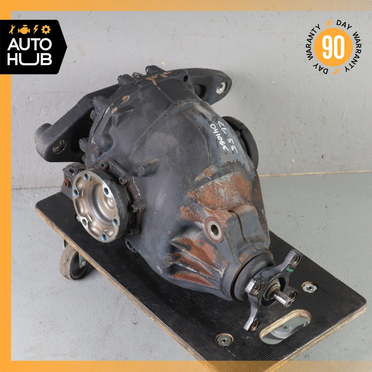 03-06 Mercedes W215 CL55 S55 Rear Axle Carrier Differential Diff 2.65 OEM - photo 2