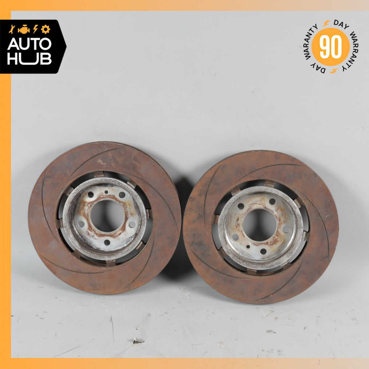 17-24 Aston Martin DB11 Vantage Rear Brake Rotors Disc Left & Right Set OEM - photo 6