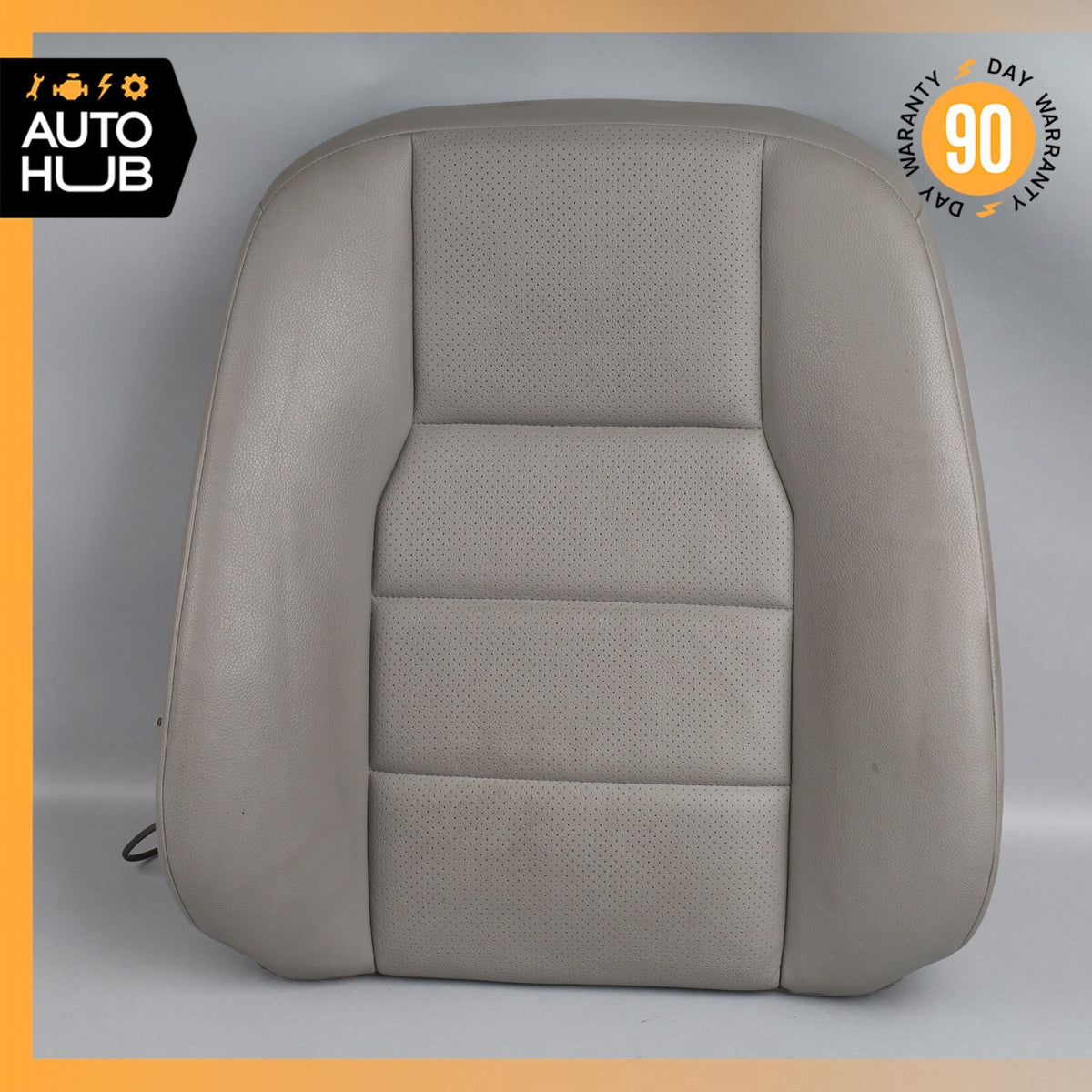 08-11 Mercedes W204 C350 C300 Front Right Side Seat Cushion Top Upper Gray OEM - photo 1