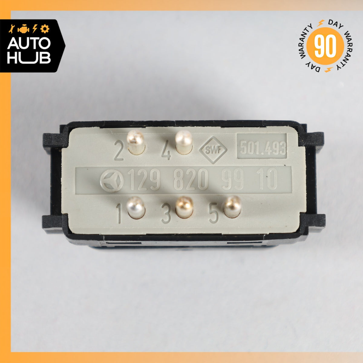 90-02 Mercedes R129 600SL SL500 Adaptive Damping System Switch Button OEM - photo 5