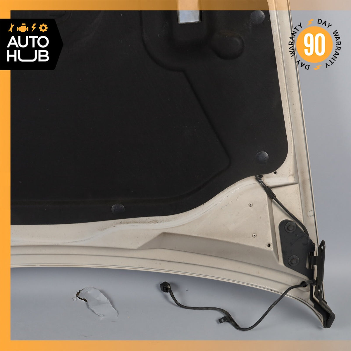 04-08 Cadillac XLR Hood Cover Panel Assembly Gold Mist Metallic OEM - photo 21