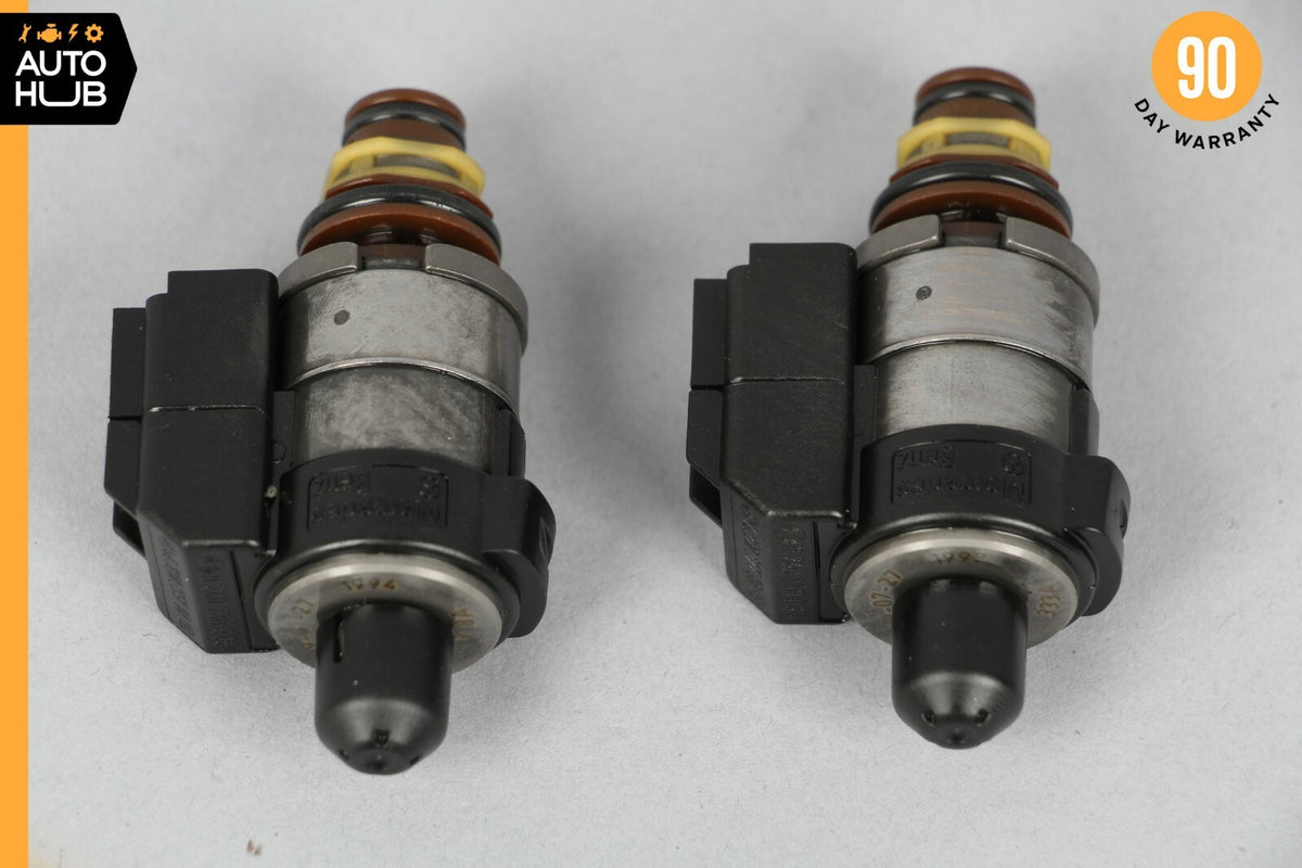 Mercedes R350 CL550 722.9 Transmission Solenoid Valve Blue & Black Caps Set of 8 - photo 2
