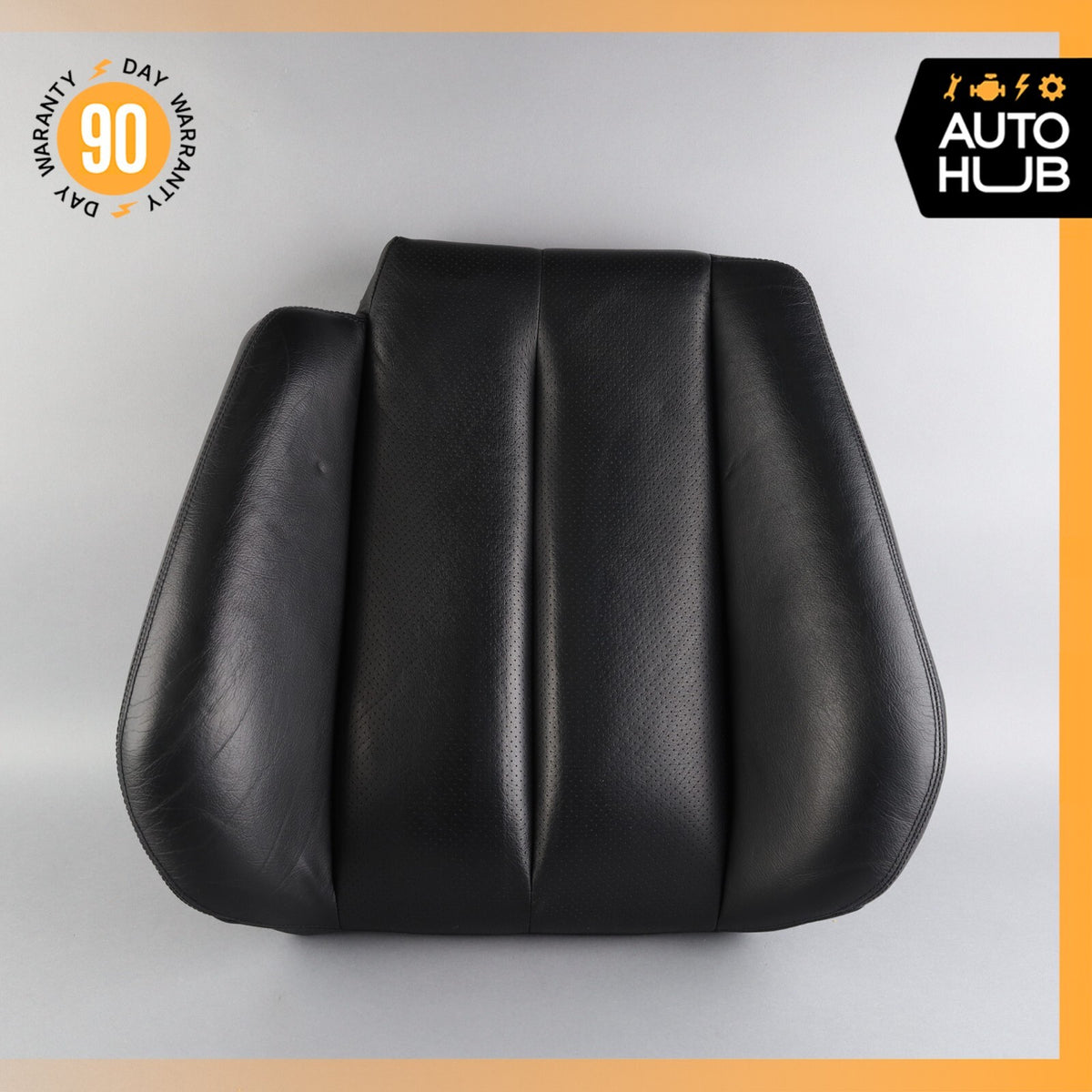 90-95 Mercedes R129 SL600 300SL Right Side Top Upper Seat Cushion Black OEM - photo 1