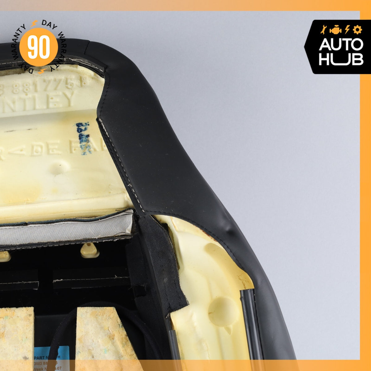 07-11 Bentley Continental GTC GT Front Left Side Seat Upper Back Cushion OEM 60k - photo 11