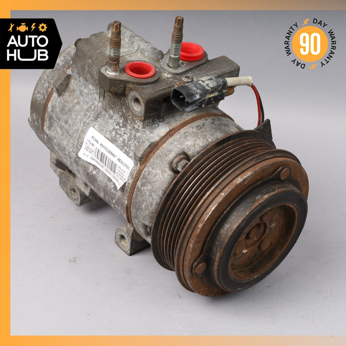 09-10 Ford F150 AC A/C Air Conditioning Compressor 9L3419D629CE OEM - photo 1