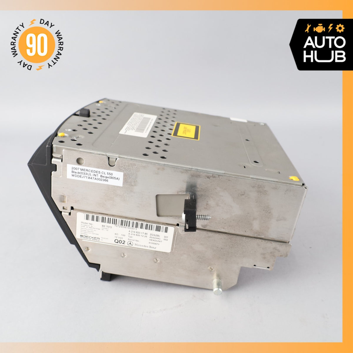 07-09 Mercedes W216 CL550 CL63 AMG Head Unit Navigation Command CD Audio OEM - photo 5