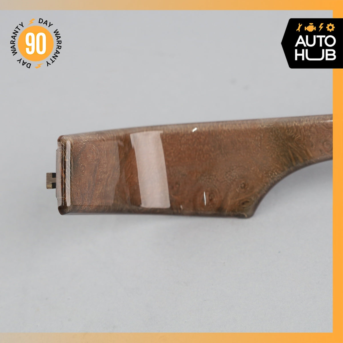 10-16 Mercedes W212 E350 E550 Steering Column Cover Boot Trim Wood OEM - photo 2