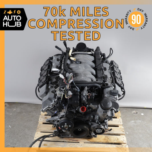 99-06 Mercedes R230 SL500 E500 CLK500 Engine Motor Assembly 5.0 V8 M113 OEM 70k - photo 1