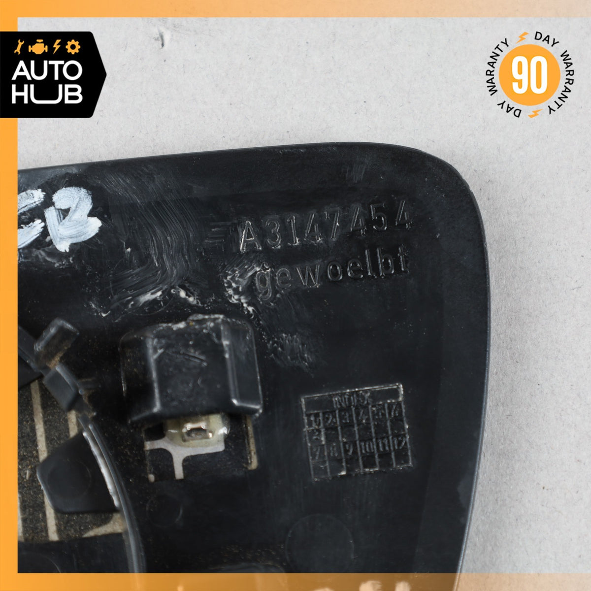 07-09 Mercedes W211 E63 E550 Right Passenger Side View Door Mirror Glass OEM - photo 11