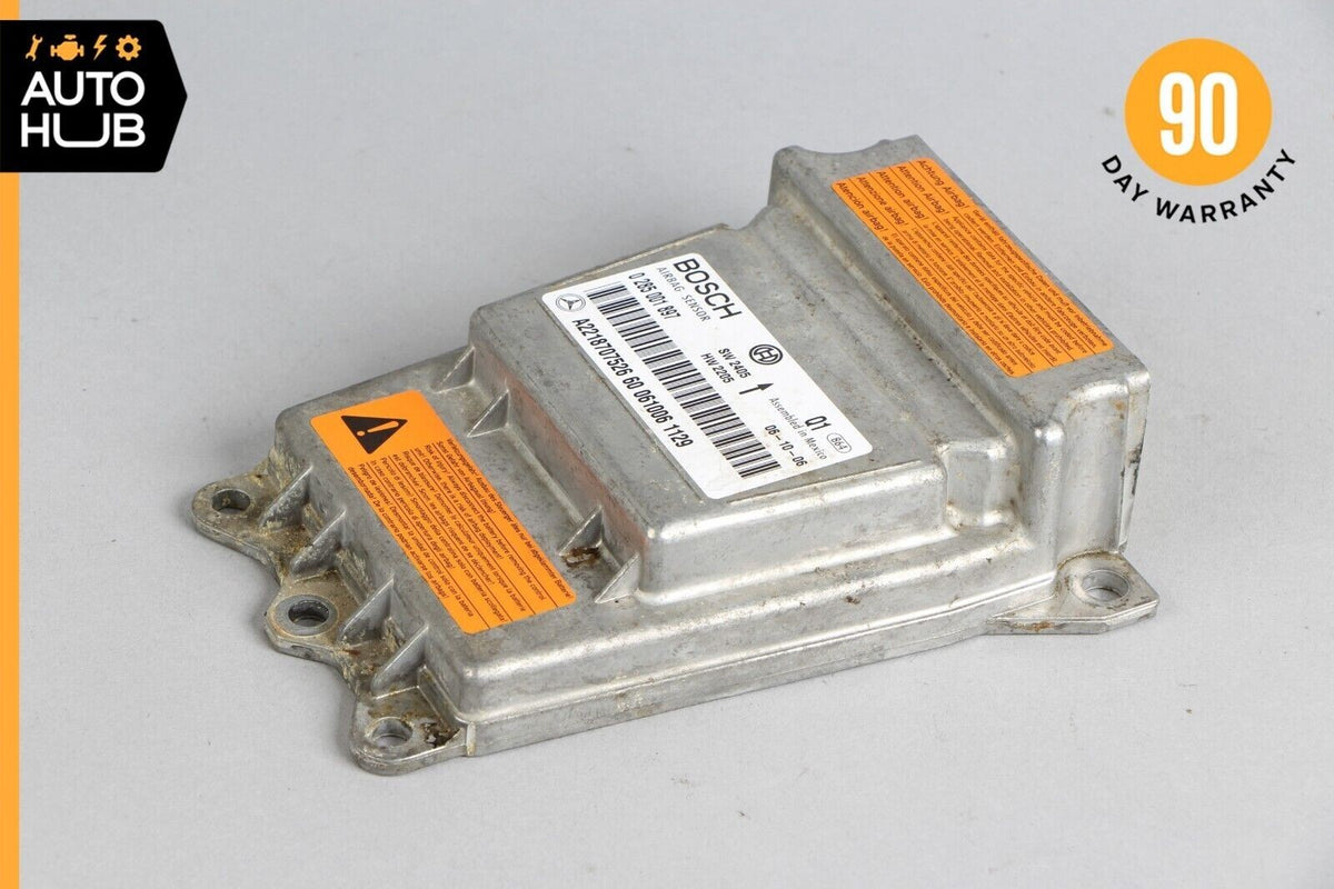 07-14 Mercedes W221 S550 CL550 Airbag Air Bag Sensor SRS Control Module OEM - photo 5