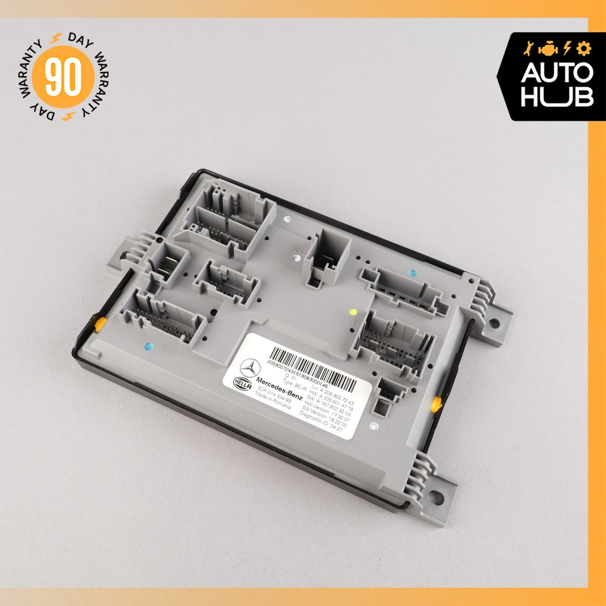 Mercedes X253 GLC300 Rear SAM Module Control Unit Signal Acquisition OEM - photo 2
