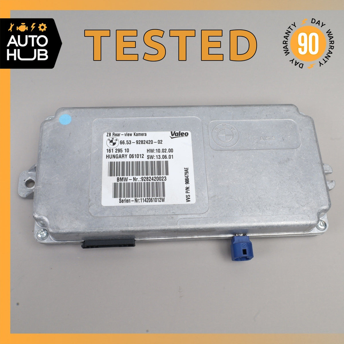 09-15 BMW F01 740i 750i Rear View Camera Control Module OEM - photo 1
